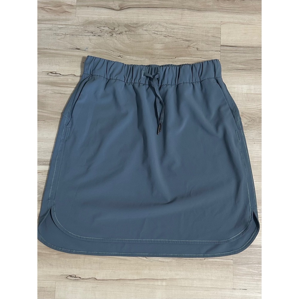 Lululemon On The Fly Skirt In Gray Women's Size 10